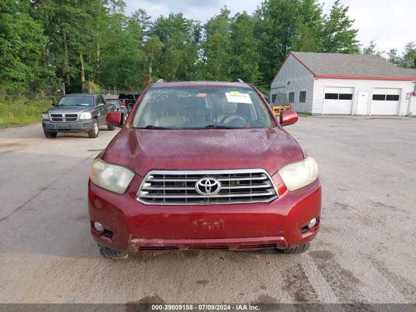 2008 Toyota Highlander Sport VIN: JTEES43A582016184 Lot: 39809158