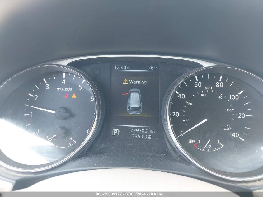 2014 Nissan Rogue Sv VIN: 5N1AT2MTXEC865376 Lot: 39809177