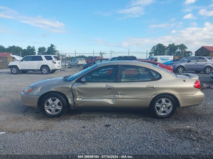 2000 Ford Taurus Sel VIN: 1FAFP56S9YA231051 Lot: 39809180