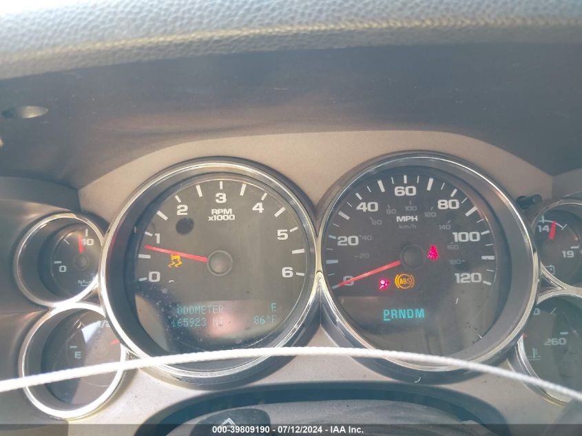 2012 Chevrolet Silverado K1500 Lt VIN: 1GCNKSE05CZ250855 Lot: 39809190