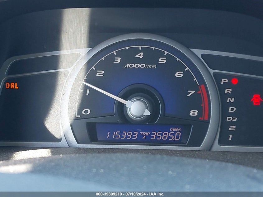 2008 Honda Civic Lx VIN: 2HGFG12618H545422 Lot: 39809210