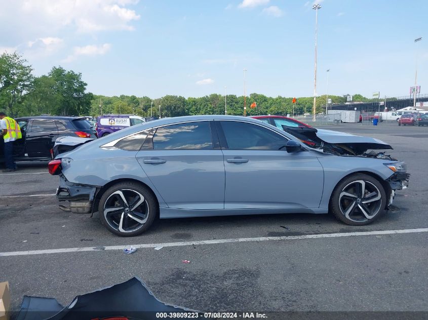 2022 Honda Accord Sport Special Edition VIN: 1HGCV1F41NA011011 Lot: 39809223