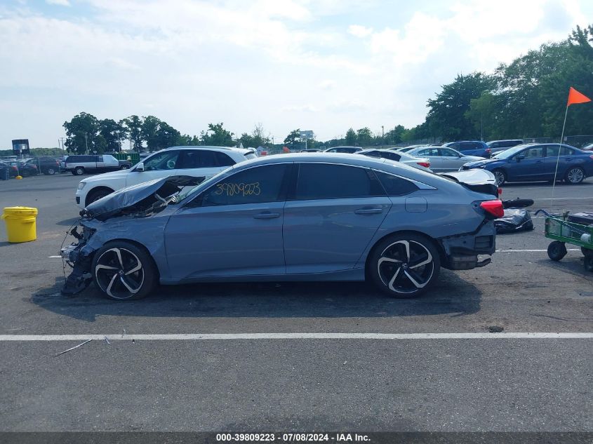 2022 Honda Accord Sport Special Edition VIN: 1HGCV1F41NA011011 Lot: 39809223