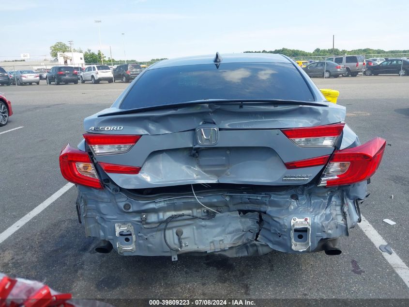 2022 Honda Accord Sport Special Edition VIN: 1HGCV1F41NA011011 Lot: 39809223