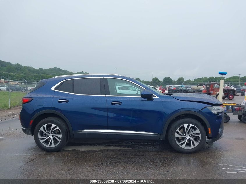 2022 Buick Envision Fwd Essence VIN: LRBFZNR48ND129430 Lot: 39809238