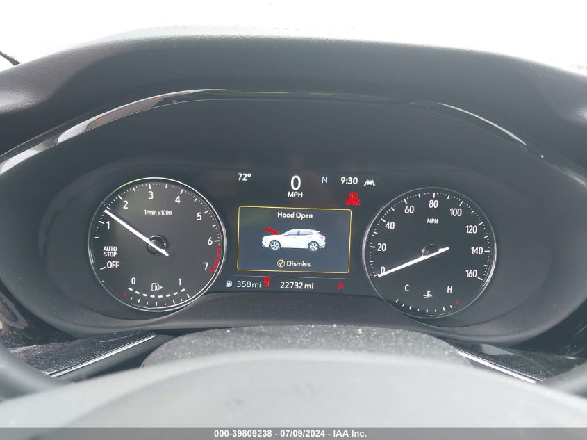 2022 Buick Envision Fwd Essence VIN: LRBFZNR48ND129430 Lot: 39809238