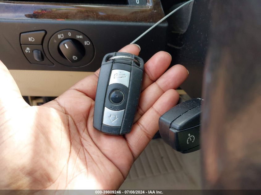 2007 BMW 525 I VIN: WBANE53547CW59314 Lot: 39809246