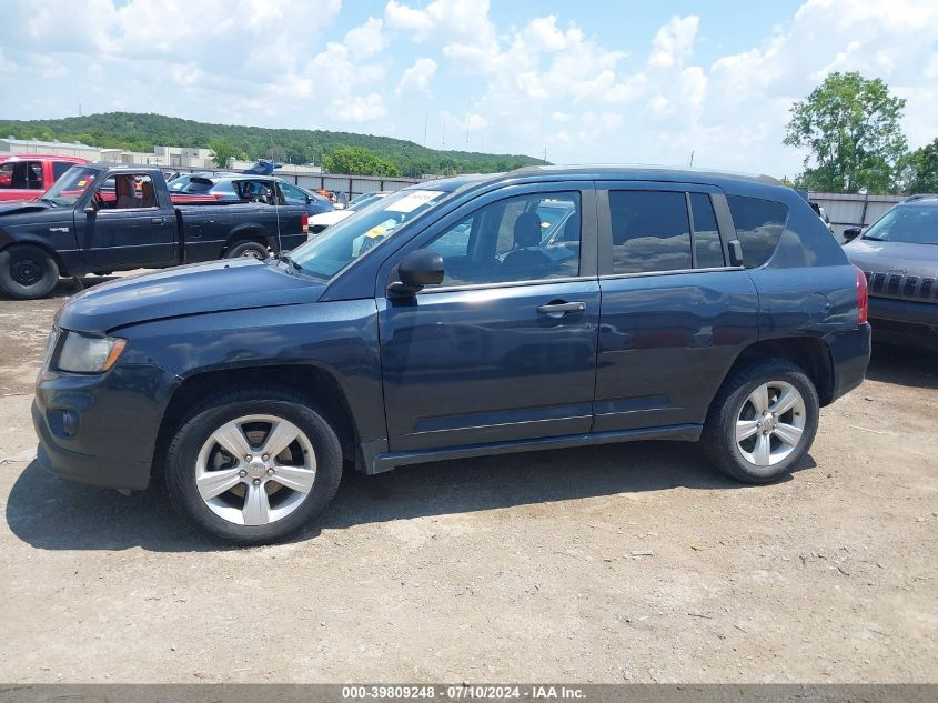 2014 Jeep Compass Sport VIN: 1C4NJCBB4ED890506 Lot: 39809248