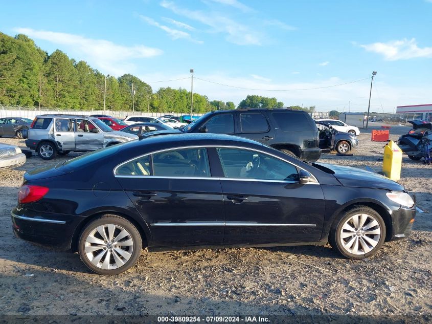 2012 Volkswagen Cc Sport VIN: WVWMN7AN5CE535354 Lot: 39809254