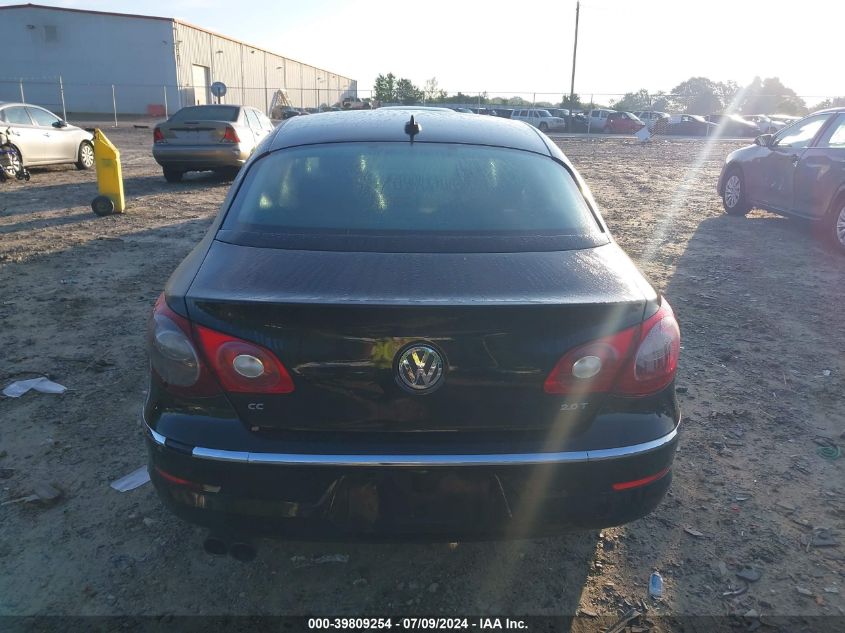 2012 Volkswagen Cc Sport VIN: WVWMN7AN5CE535354 Lot: 39809254