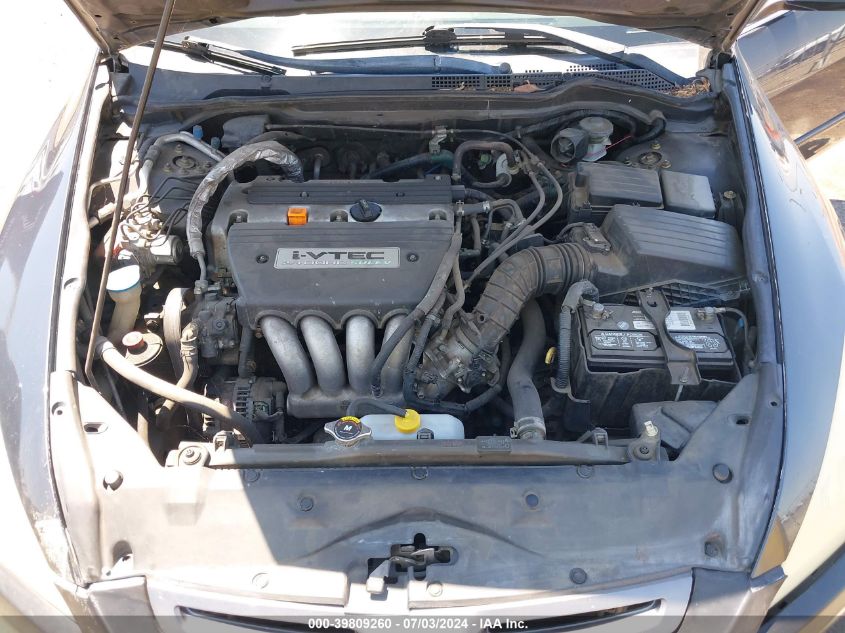 2004 Honda Accord 2.4 Lx VIN: 1HGCM563X4A147296 Lot: 39809260