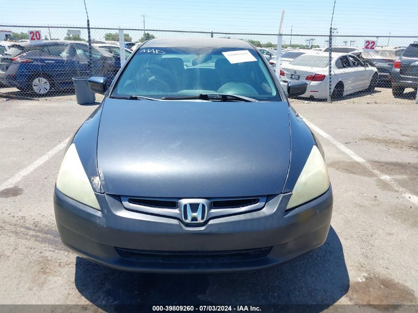 2004 Honda Accord 2.4 Lx VIN: 1HGCM563X4A147296 Lot: 39809260