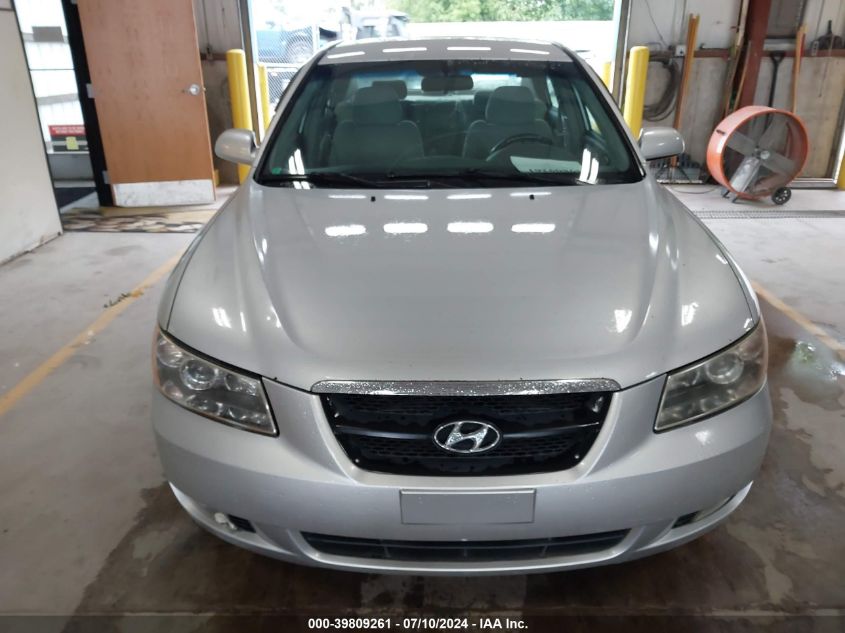 2006 Hyundai Sonata Gls V6/Lx V6 VIN: 5NPEU46F76H039919 Lot: 39809261