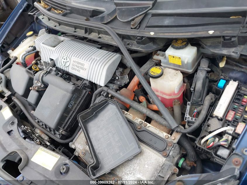 2010 Toyota Prius Ii VIN: JTDKN3DU3A0124032 Lot: 39809282