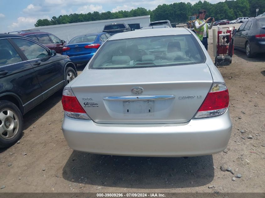 2005 Toyota Camry Le/Xle/Se VIN: 4T1BE30K75U099876 Lot: 39809296