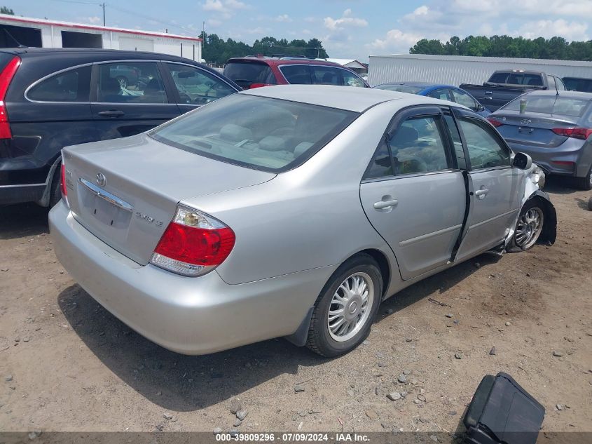 2005 Toyota Camry Le/Xle/Se VIN: 4T1BE30K75U099876 Lot: 39809296