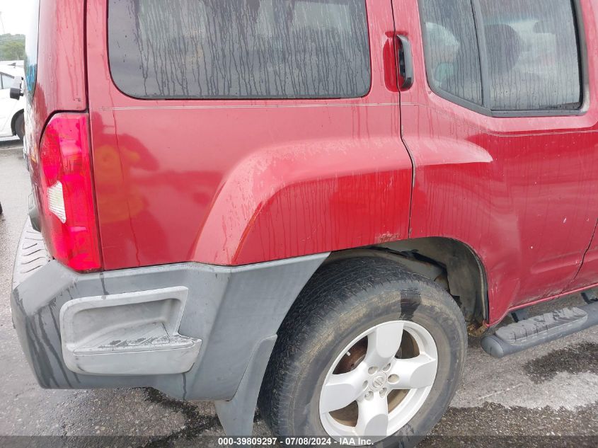 2005 Nissan Xterra Se VIN: 5N1AN08W35C640154 Lot: 39809297