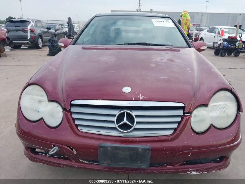 2002 Mercedes-Benz C 230 VIN: WDBRN47J22A239561 Lot: 39809298
