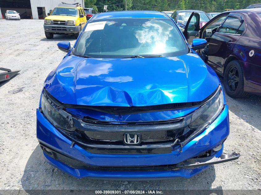 2019 Honda Civic Sport VIN: 19XFC2F86KE038062 Lot: 39809301