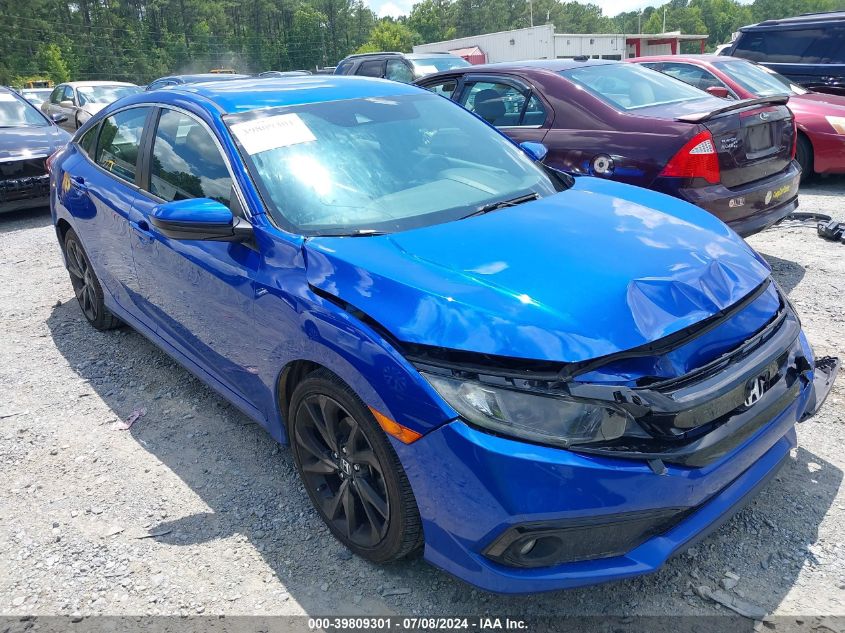 2019 Honda Civic Sport VIN: 19XFC2F86KE038062 Lot: 39809301