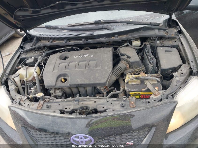 2010 Toyota Corolla S VIN: 1NXBU4EE8AZ368831 Lot: 39809305