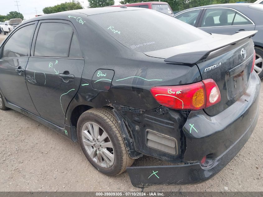 2010 Toyota Corolla S VIN: 1NXBU4EE8AZ368831 Lot: 39809305