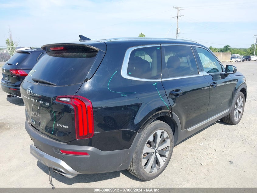 VIN 5XYP3DHC8LG060585 2020 KIA TELLURIDE EX
