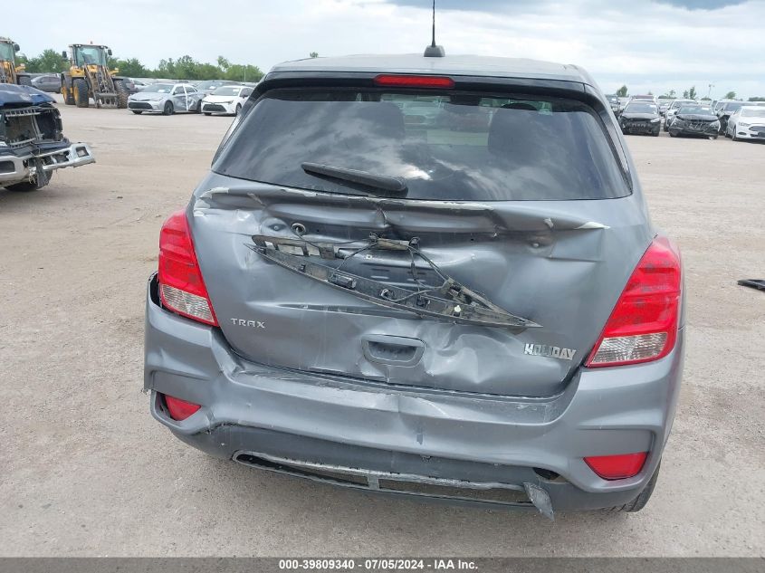 2020 Chevrolet Trax Fwd Ls VIN: 3GNCJKSB9LL314605 Lot: 39809340