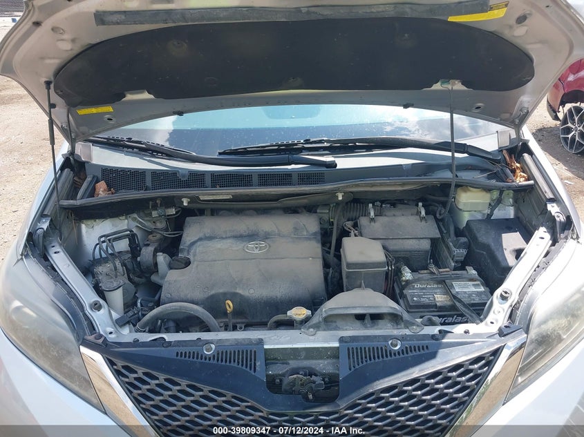 2016 Toyota Sienna Se 8 Passenger VIN: 5TDXK3DC5GS707763 Lot: 39809347