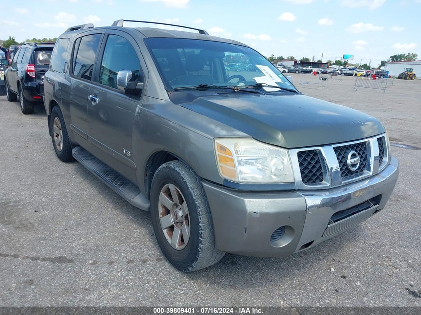 2006 Nissan Armada Se VIN: 5N1AA08A36N723363 Lot: 39809401