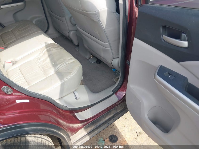 2014 Honda Cr-V Ex-L VIN: 5J6RM3H76EL030473 Lot: 39809402