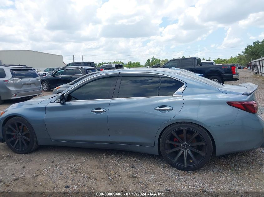 2018 Infiniti Q50 3.0T Luxe VIN: JN1EV7AP2JM357706 Lot: 39809405