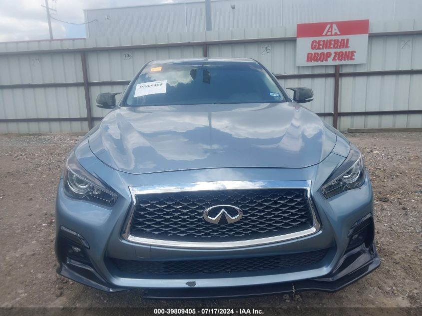 2018 Infiniti Q50 3.0T Luxe VIN: JN1EV7AP2JM357706 Lot: 39809405