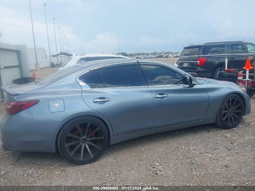 2018 Infiniti Q50 3.0T Luxe VIN: JN1EV7AP2JM357706 Lot: 39809405