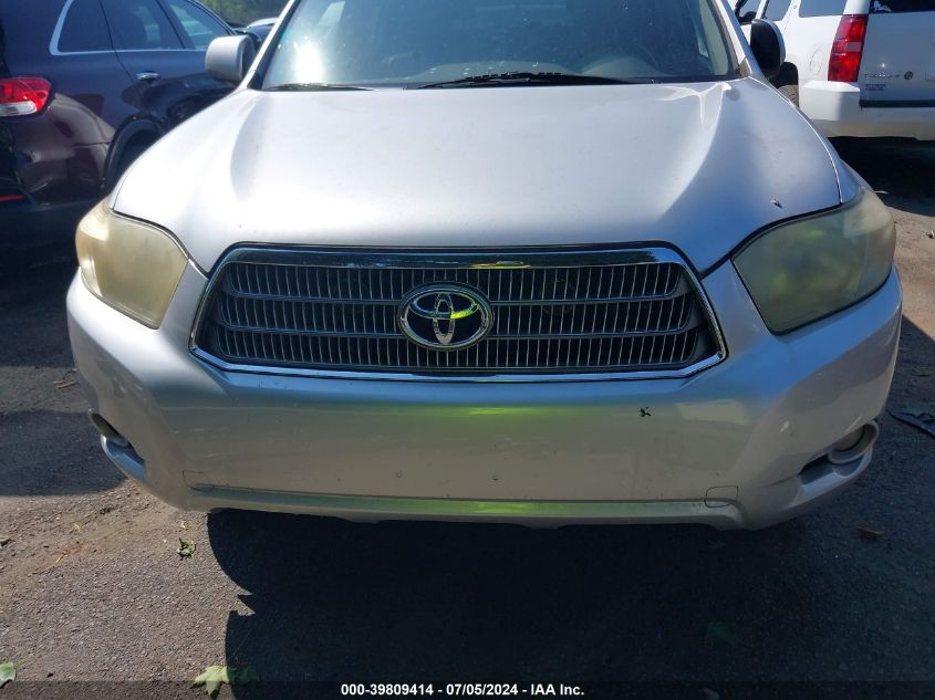 2008 Toyota Highlander Hybrid Limited VIN: JTEEW44A682008260 Lot: 39809414