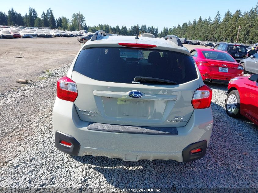 2015 Subaru Xv Crosstrek 2.0I Premium VIN: JF2GPACCXF8317544 Lot: 39809426