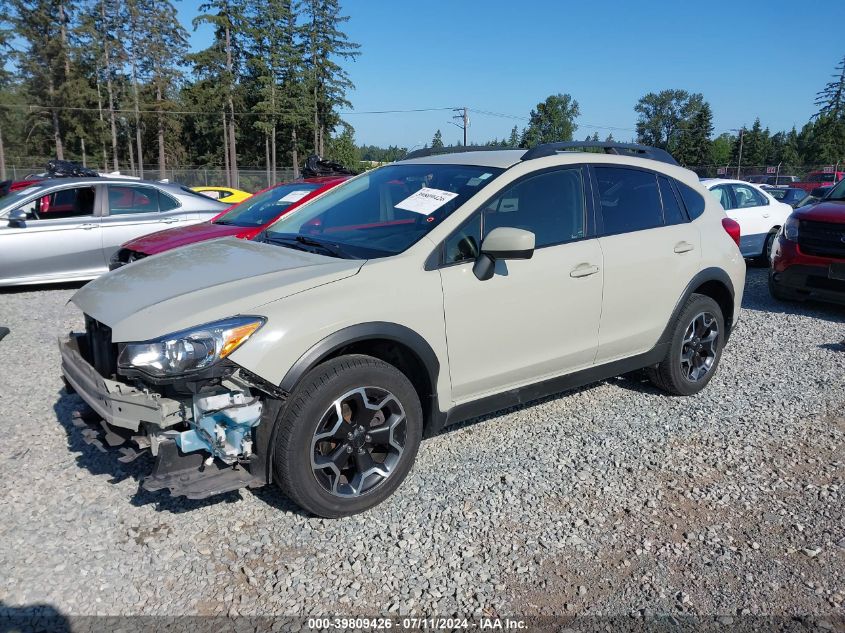 2015 Subaru Xv Crosstrek 2.0I Premium VIN: JF2GPACCXF8317544 Lot: 39809426