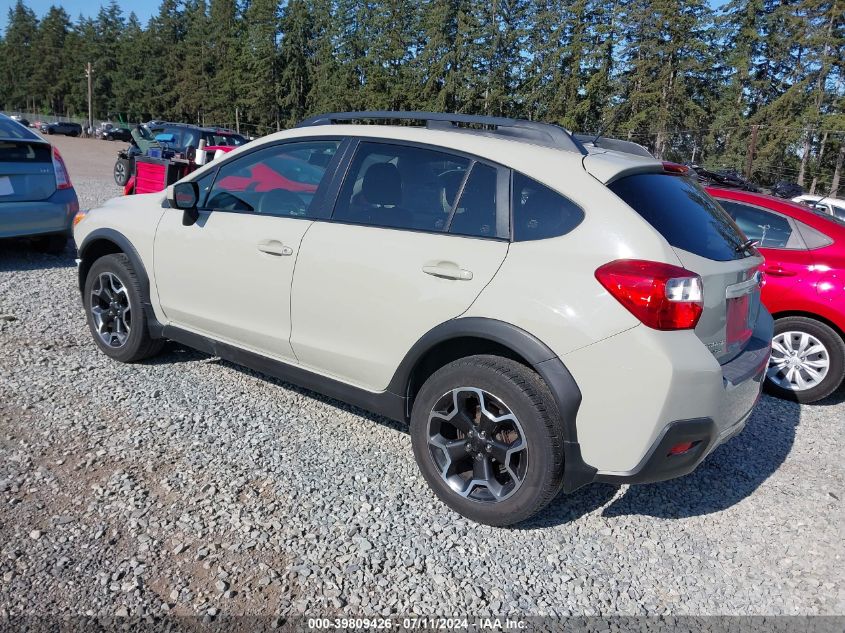 2015 Subaru Xv Crosstrek 2.0I Premium VIN: JF2GPACCXF8317544 Lot: 39809426