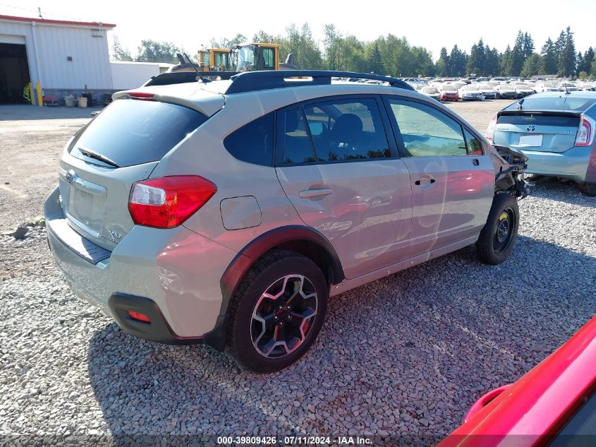 2015 Subaru Xv Crosstrek 2.0I Premium VIN: JF2GPACCXF8317544 Lot: 39809426