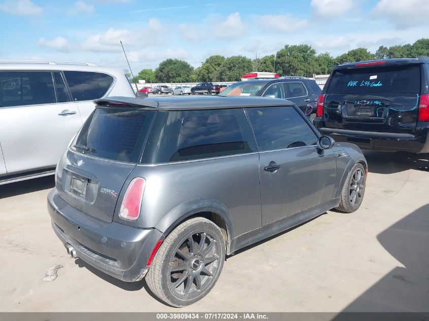 2005 Mini Cooper S S VIN: WMWRE33465TG95535 Lot: 39809434