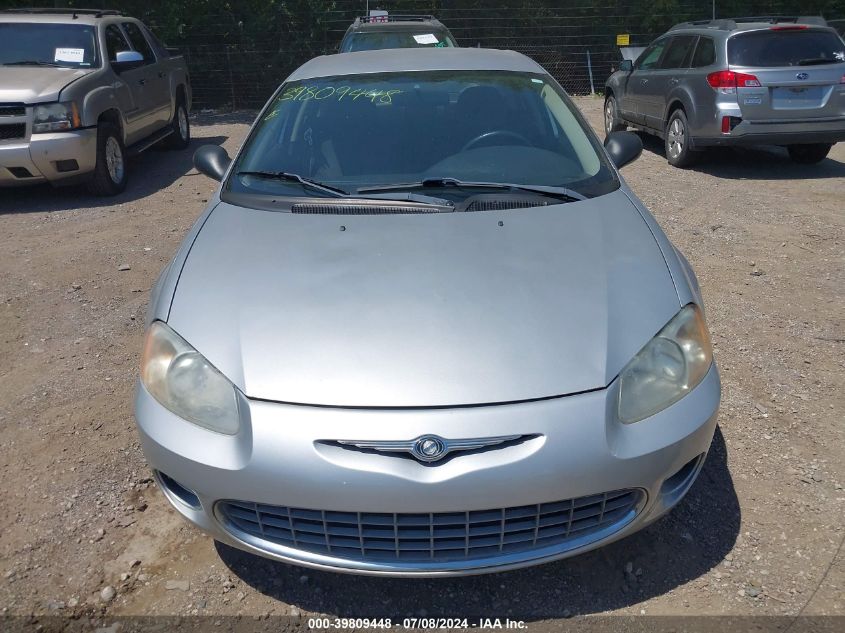 2003 Chrysler Sebring Lx VIN: 1C3EL46R73N595757 Lot: 39809448