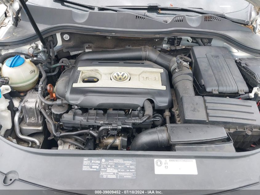 2010 Volkswagen Passat Komfort VIN: WVWJK7AN0AE062259 Lot: 39809452