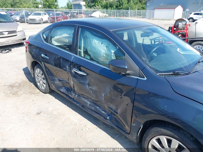 2013 Nissan Sentra S/Sv/Sr/Sl VIN: 3N1AB7AP1DL680876 Lot: 39809479