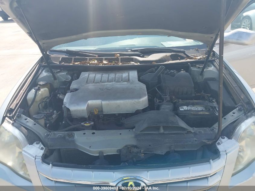 2005 Toyota Avalon Xl VIN: 4T1BK36B75U001722 Lot: 39809483