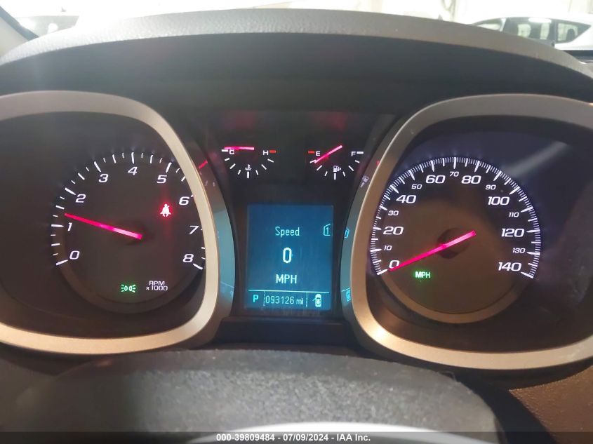 2012 Chevrolet Equinox Ls VIN: 2GNFLCEK5C6210206 Lot: 39809484