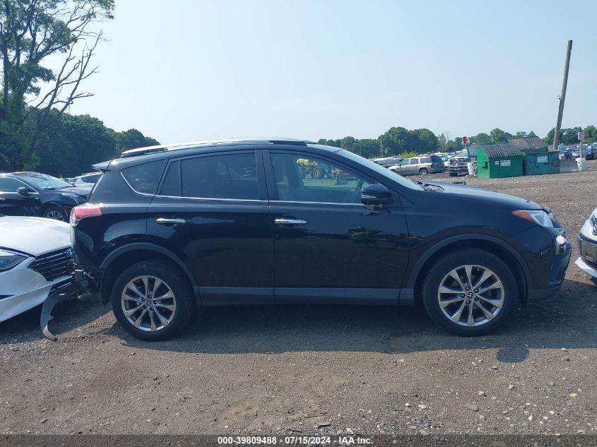 2017 Toyota Rav4 Limited VIN: 2T3DFREV3HW645824 Lot: 39809488