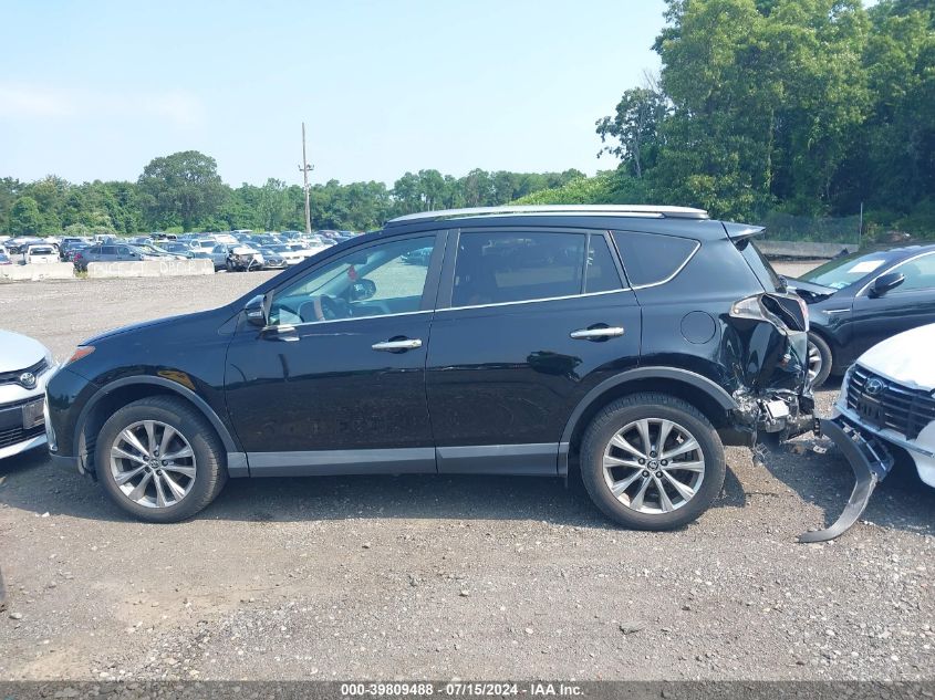 2017 Toyota Rav4 Limited VIN: 2T3DFREV3HW645824 Lot: 39809488