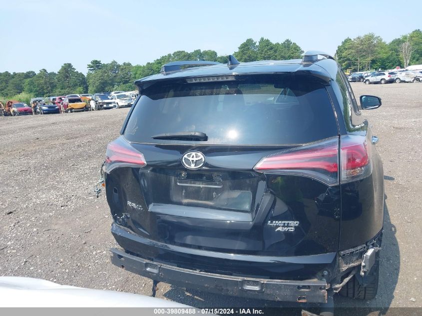 2017 Toyota Rav4 Limited VIN: 2T3DFREV3HW645824 Lot: 39809488