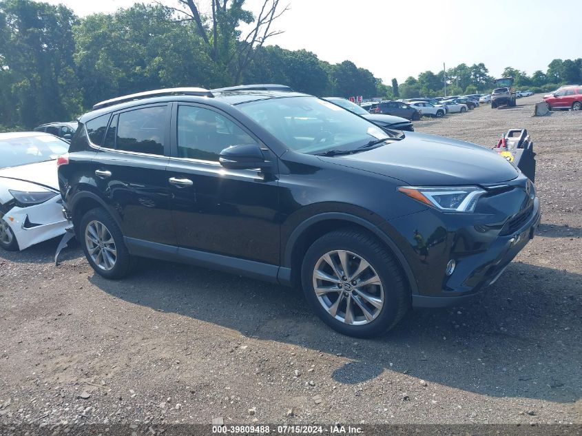 2017 Toyota Rav4 Limited VIN: 2T3DFREV3HW645824 Lot: 39809488