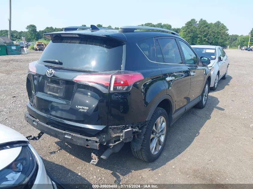 2017 Toyota Rav4 Limited VIN: 2T3DFREV3HW645824 Lot: 39809488